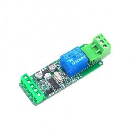 12V Modbus RTU 1 Kanal Röle Modülü Giriş Optocoupler İzolasyonu RS485 MCU - 1
