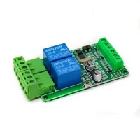 12V Modbus RTU 2 Kanal Röle Modülü Giriş Optocoupler İzolasyonu RS485 MCU - 2