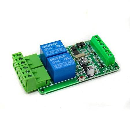 12V Modbus RTU 2 Kanal Röle Modülü Giriş Optocoupler İzolasyonu RS485 MCU - 2