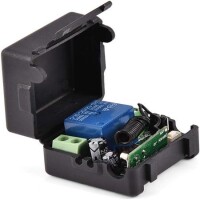 433MHz 24V 1 Channel Relay Module Wireless Remote Control Switch - With Battery - 2
