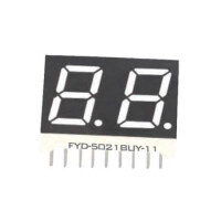 FYD-5021BUY-11 LED DISPLAY 7 SEGMENT 2DIGIT 12.7MM (+) YELLOW - 1