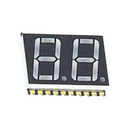 FYLD-3021AUHR-21 LED DISPLAY 7 SEGMENT 2DIGIT 7.62MM (-) RED - 1
