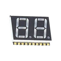 FYLD-4021BUG-21 LED DISPLAY 7 SEGMENT 2DIGIT 10.16MM (+) GREEN - 1