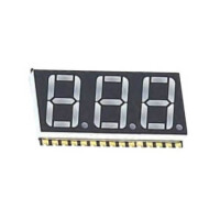 FYLT-2031BUY-21 LED DISPLAY 7 SEGMENT 3DIGIT 5.08MM (+) YELLOW - 1