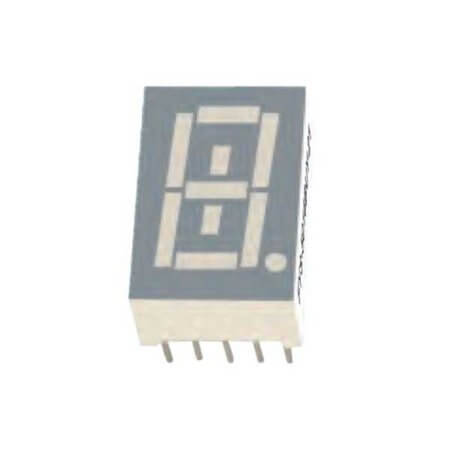 FYS-5016AUHR-11 LED DISPLAY 7 SEGMENT 1DIGIT 12.7MM (-) RED - 1