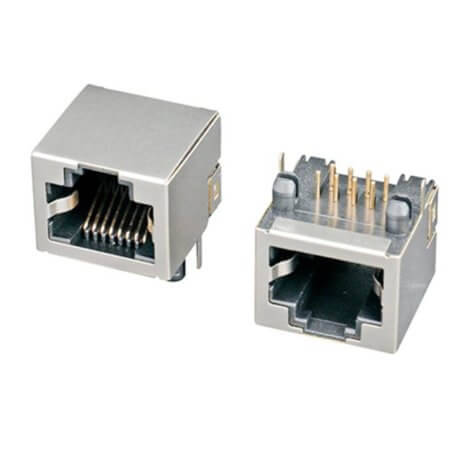 L-KLS12-140-8P8C-W-5-02 MODULAR JACK THT R/A 8P8C 3U (RJ43,ETHERNET) - 1