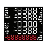 LB7263LWR1B-D LED DISPLAY 7 SEGMENT 24DIGIT CUSTOM SIZE MODULE - 1