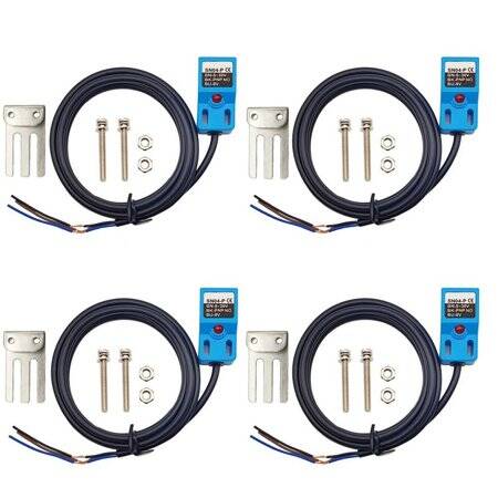 Mavi SN04-P PNP DC10-30V Endüktif Mesafe Sensörü NO 3 Kablolu - 1