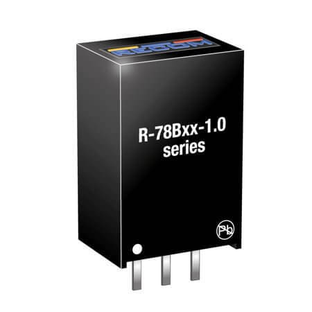 R-78B12-1.0 DC/DC CONV 12W 16-32VDC 12VDC 1A SIP3 - 1