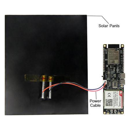 TGO SIM7600E-H Modülü ESP32-WROVER-B Çip WiFi Bluetooth 18560 Pil Yuvalı Solar Şarj Geliştirme Kurulu CH9102F Çipli - 4