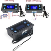 XY-WT01 Digital Temperature Controller Led Display Heating Cooling Regulator Thermostat Switch With 0.5m Cable - 2